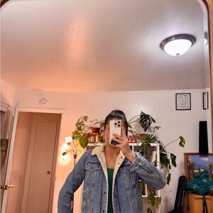Levi’s Denim Sherpa Jacket